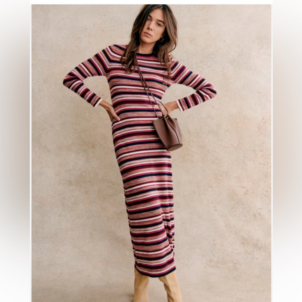 Sezane Knit Melyna Dress